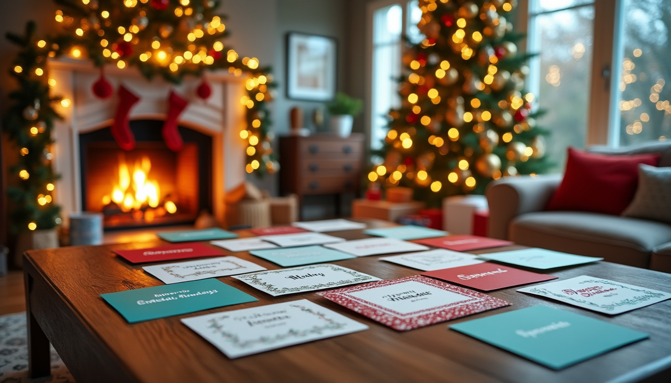 découvrez des idées de messages de noël adaptés à chaque membre de la famille et trouvez l'inspiration pour écrire le mot parfait qui touchera leur cœur en cette période festive.