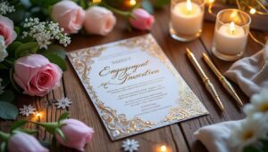 découvrez nos conseils pour concevoir un faire-part de fiançailles unique et mémorable, et partagez cette belle nouvelle avec élégance et originalité auprès de vos proches.