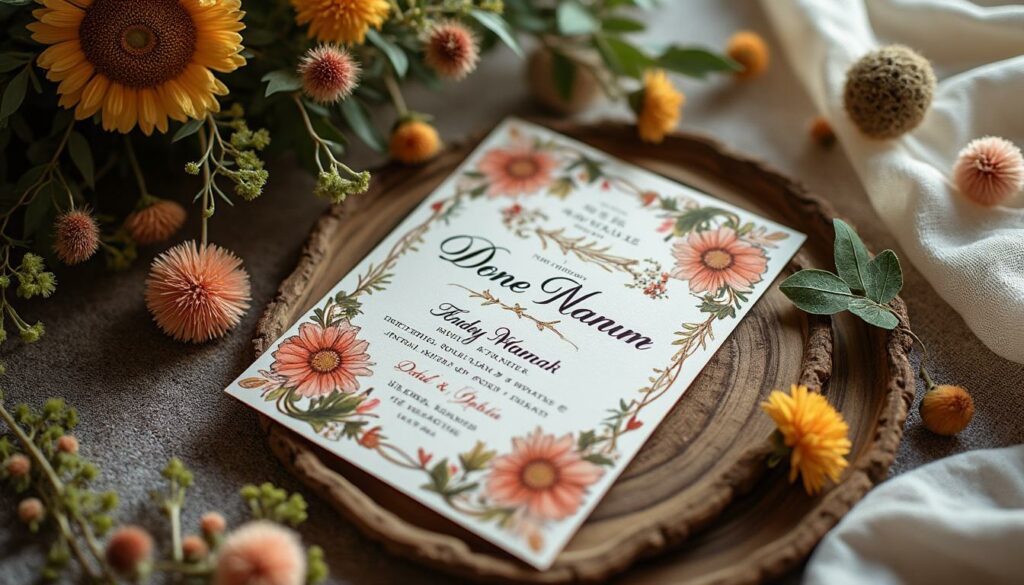 découvrez comment créer un faire-part de mariage bohème unique avec nos inspirations et conseils pratiques. idées de design, choix de matières et astuces pour annoncer votre union avec originalité et élégance.