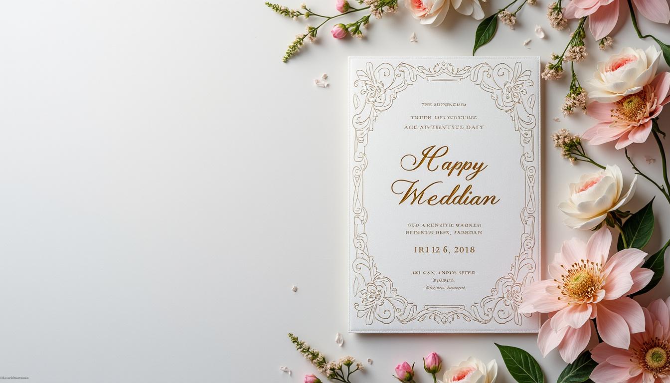 découvrez des idées raffinées et des conseils pratiques pour créer un faire-part de mariage chic et élégant. inspirez-vous pour annoncer votre union avec style !