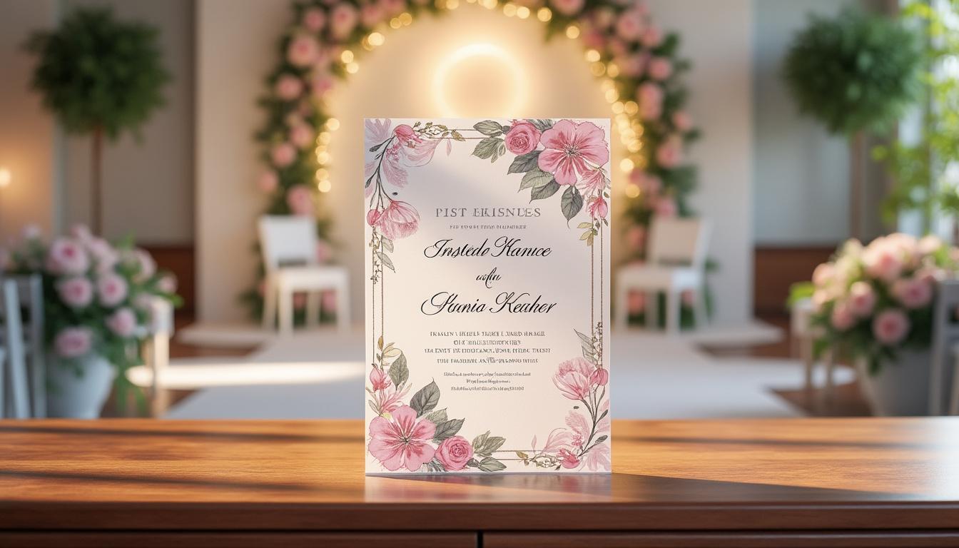 découvrez des idées originales et des conseils personnalisés pour créer un faire-part transparent unique et tendance, idéal pour un mariage moderne et élégant.