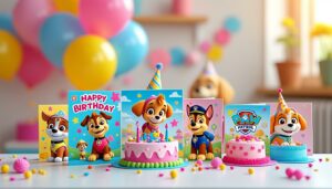 découvrez nos modèles gratuits de cartes d'anniversaire pat patrouille à imprimer en 2025 ! personnalisez et téléchargez facilement votre carte avec nos conseils pratiques pour un anniversaire inoubliable.