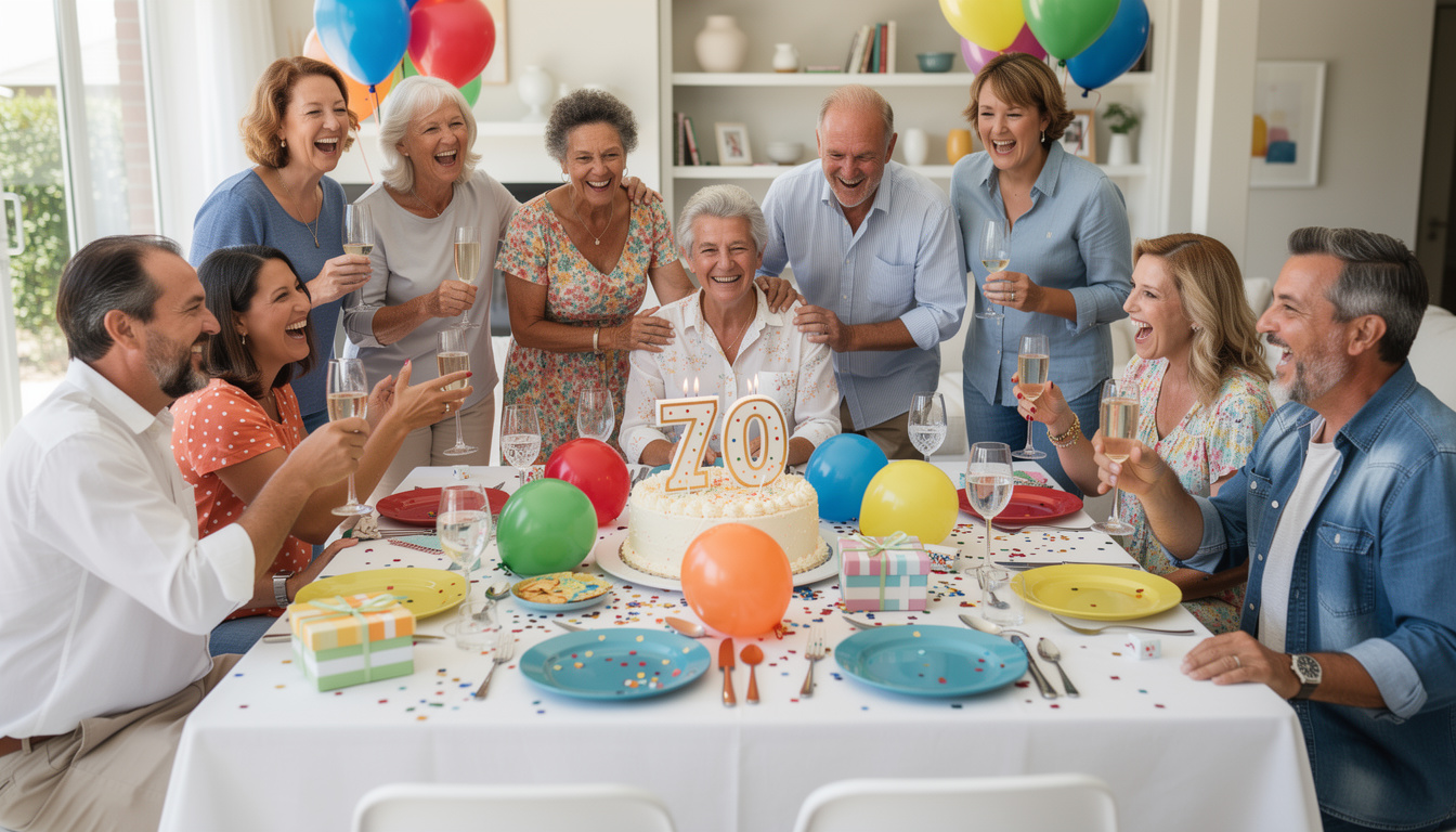 découvrez comment créer une invitation anniversaire 70 ans alliant émotion et humour pour une célébration inoubliable entourée de vos proches.
